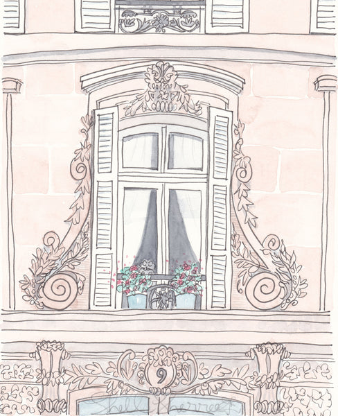 paris window wall art by shell sherree french decor