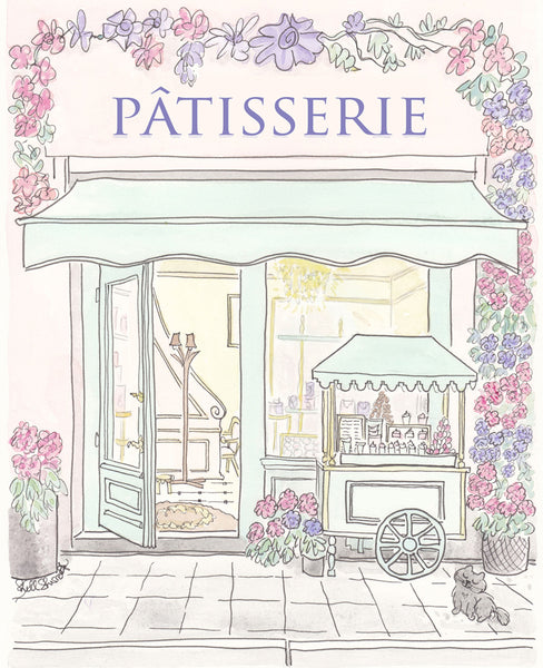 paris patisserie fine art print shell sherree