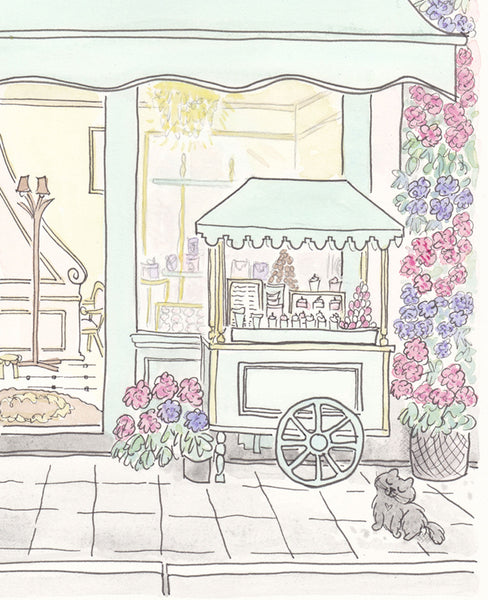 paris patisserie fine art print shell sherree