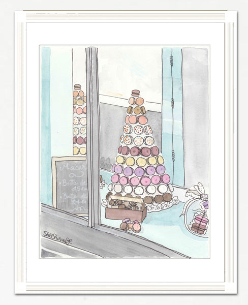 french macaron wall art macaron tower by shell sherree