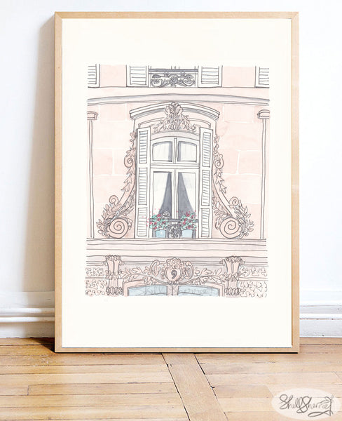 paris window wall art by shell sherree french decor