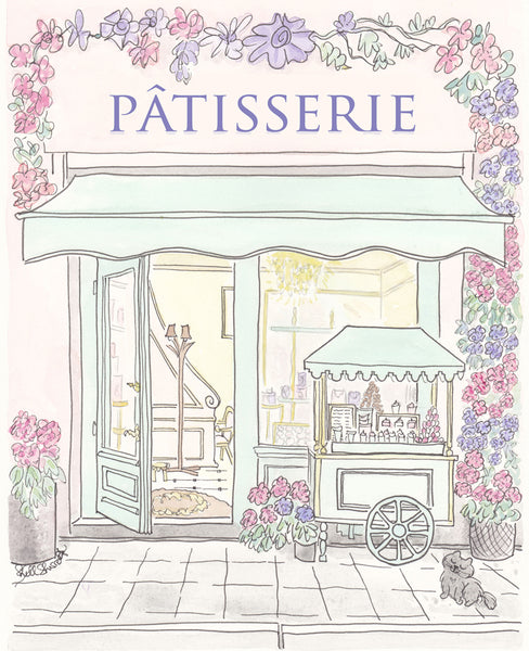 paris patisserie fine art print shell sherree