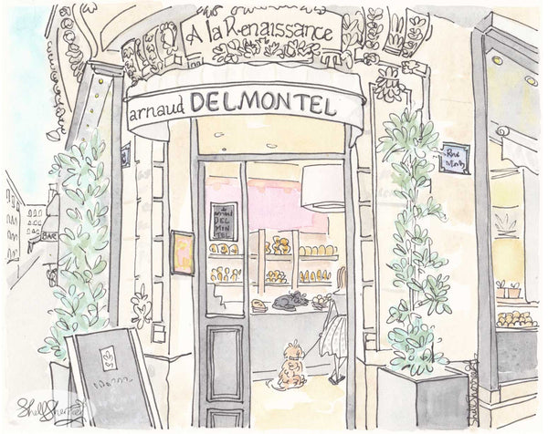 arnaud delmontel paris patisserie boulangerie art by shell sherree
