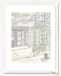 Wisteria Season : collaboration Shell Sherree X A French Collection